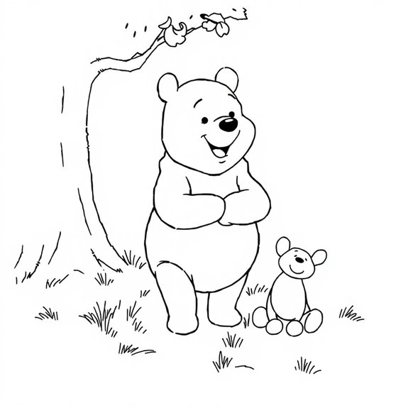 Winnie the Pooh Coloring Pages